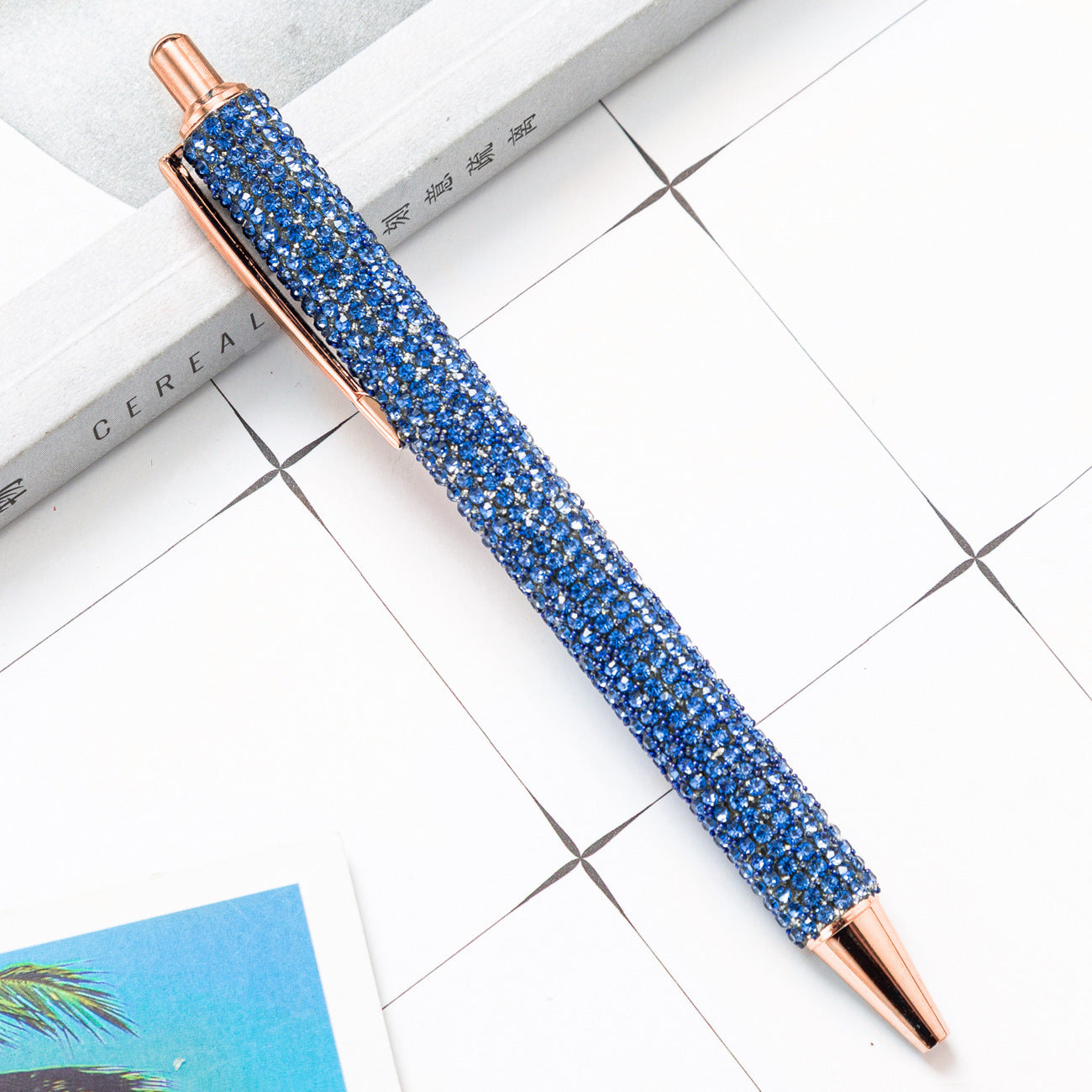 Press Pen Rhinestone Foreskin Student Stationery