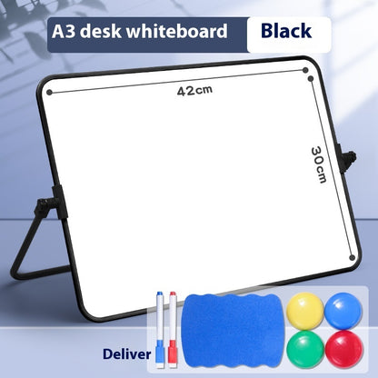 Double-sided Magnetic Small Blackboard Drawing Board Erasable Soft Edge Whiteboard Message Board