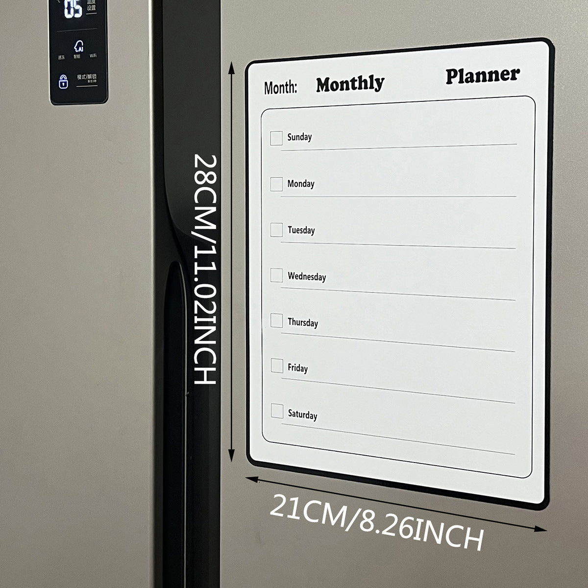 Whiteboard Soft Magnetic Post-It Notes Message Board Refridgerator Magnets