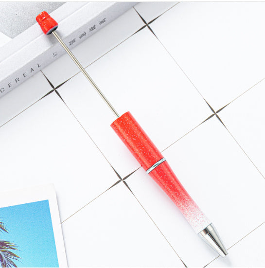 Creative Plastic Beaded Pen Ballpoint Pen