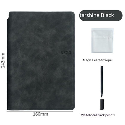 Leather Erasable Tiny Whiteboard Notebook
