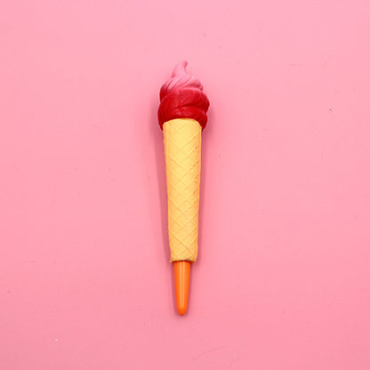 Compatible with Apple , Vent Pen Pressure Pen Creative Cartoon Soft Students Use Pinch Pen Cute Super Cute Gel Pen Decompression Pen