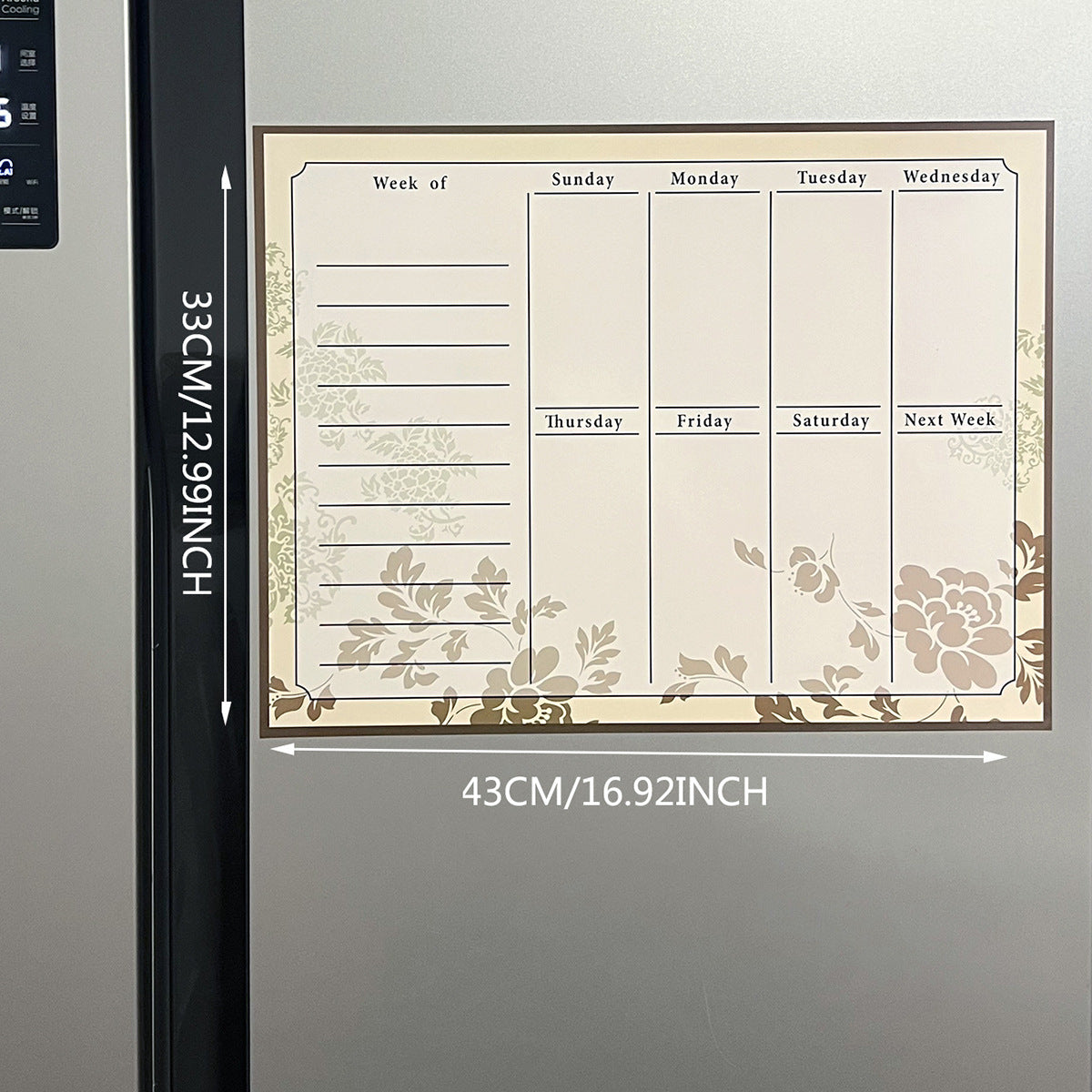 Whiteboard Soft Magnetic Post-It Notes Message Board Refridgerator Magnets