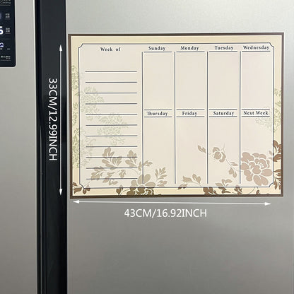 Whiteboard Soft Magnetic Post-It Notes Message Board Refridgerator Magnets