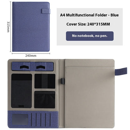 Leather Business Multifunction A4 Fashion Folder