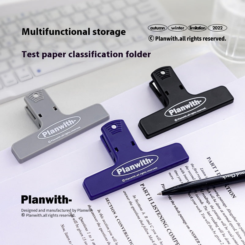Multifunctional Storage Plastic Long Tail Hand Folder