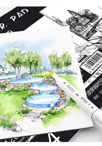 Marker Pen Special Art Painting Sketch A3 A4 Hand-painted Design Special Book