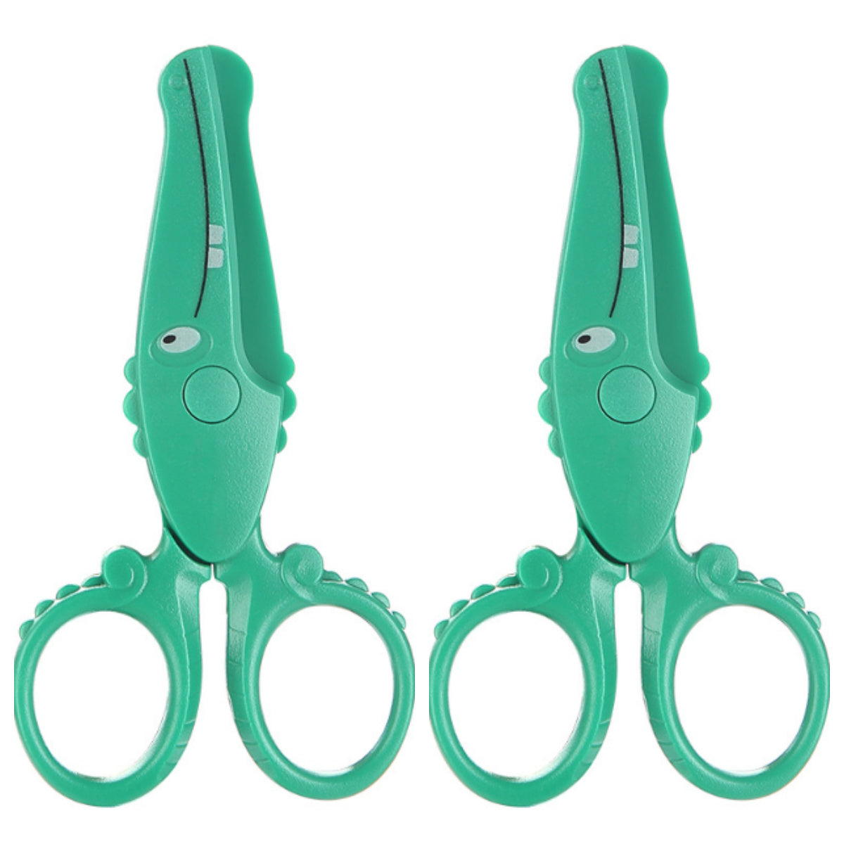 In Stock Children's Plastic Scissors Children's Safety Manual Scissor