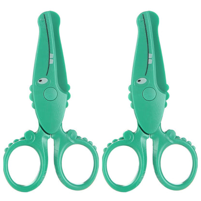 In Stock Children's Plastic Scissors Children's Safety Manual Scissor