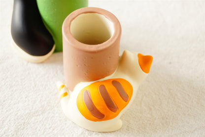 Cat Bird Stationery Storage Pen Holder