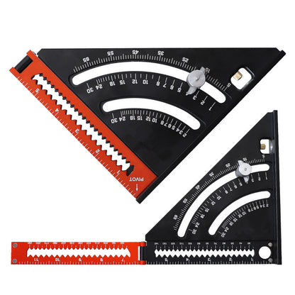 Multifunctional Folding Ruler Folding Triangle Ruler Scribing Ruler Angle Ruler