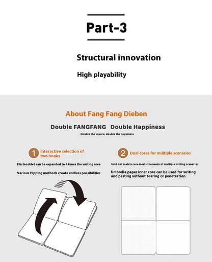 Simple Journal Book Style Stacked Book