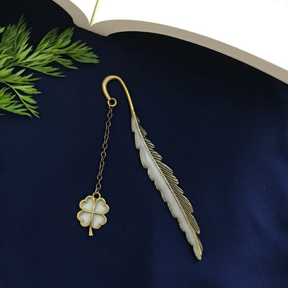 Retro Creative Student Stationery Alloy Bookmark