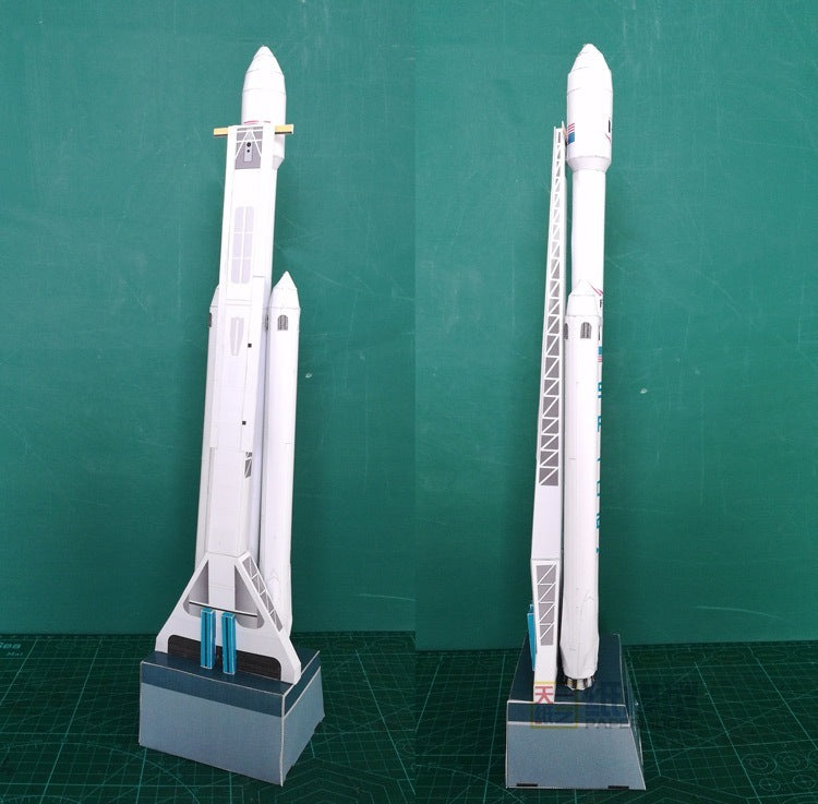 Heavy Rocket Paper Craft