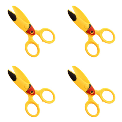 In Stock Children's Plastic Scissors Children's Safety Manual Scissor