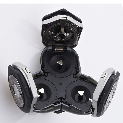 Universal Replacement Shaving Heads with Three Cutters