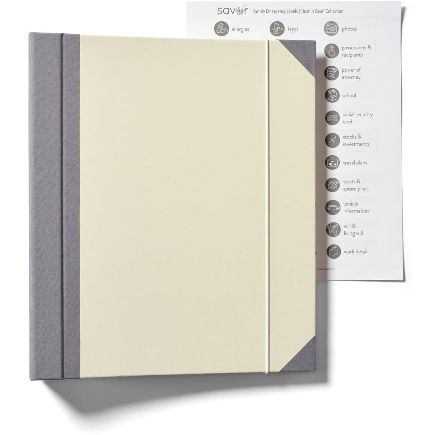 Fashion Manila Pocket Storage File Folder