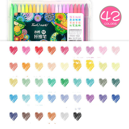 Touch mark water-based fiber pen hand account pen