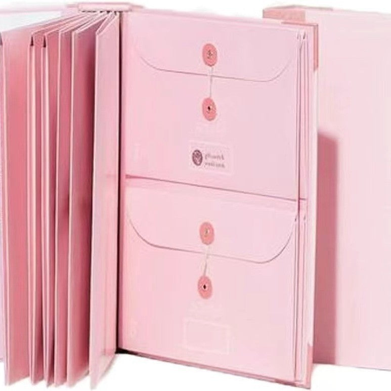 Fashion Manila Pocket Storage File Folder
