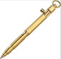 Vintage Brass Machine Gun Pen Pure Copper Tactical Pen