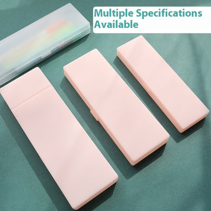 Simple Transparent Frosted Stationery Box