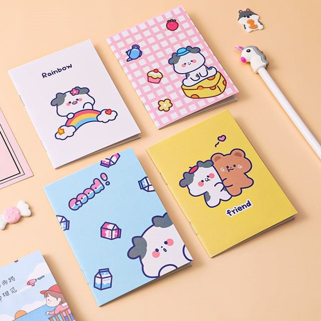 Korea Stationery Mini Notebook Kids Cartoon