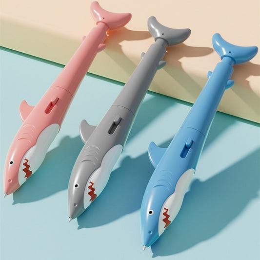 Shark Water Gun Pen Press Water Spray Ballpoint Pen