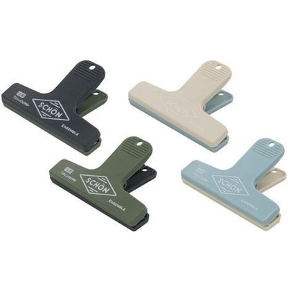 Japanese Retro Plastic Clip Notebook Stationery