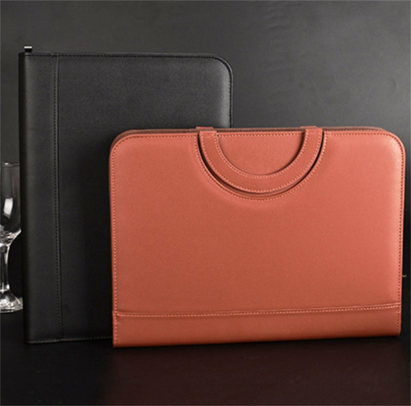 Business Multi-function Folder Zipper Clip Pen