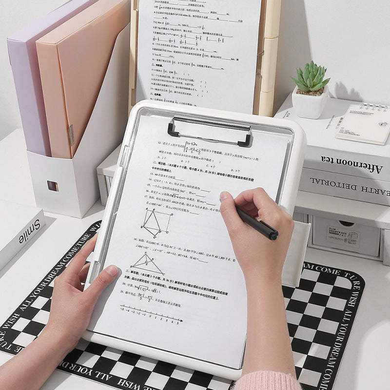 Multi-layer Large Capacity A4 Plastic Folder