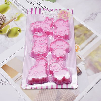 Dog Shaped Cookie Cutters Mold Biscuit Baking Tool