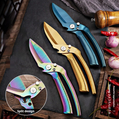 Multifunctional Kitchen All-steel Probable Separation Stainless Steel Scissor Bone Scissors