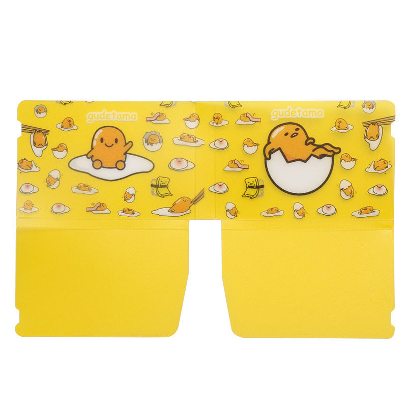 Folding mask storage folder