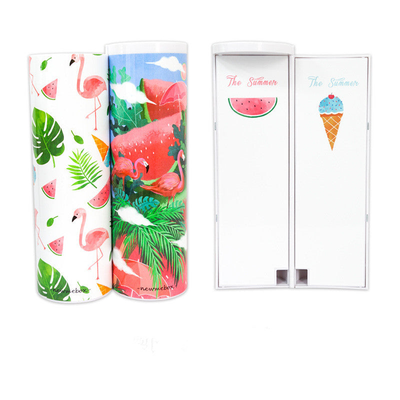 Combination lock stationery box