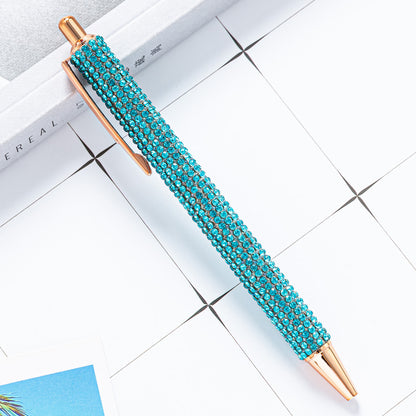 Press Pen Rhinestone Foreskin Student Stationery