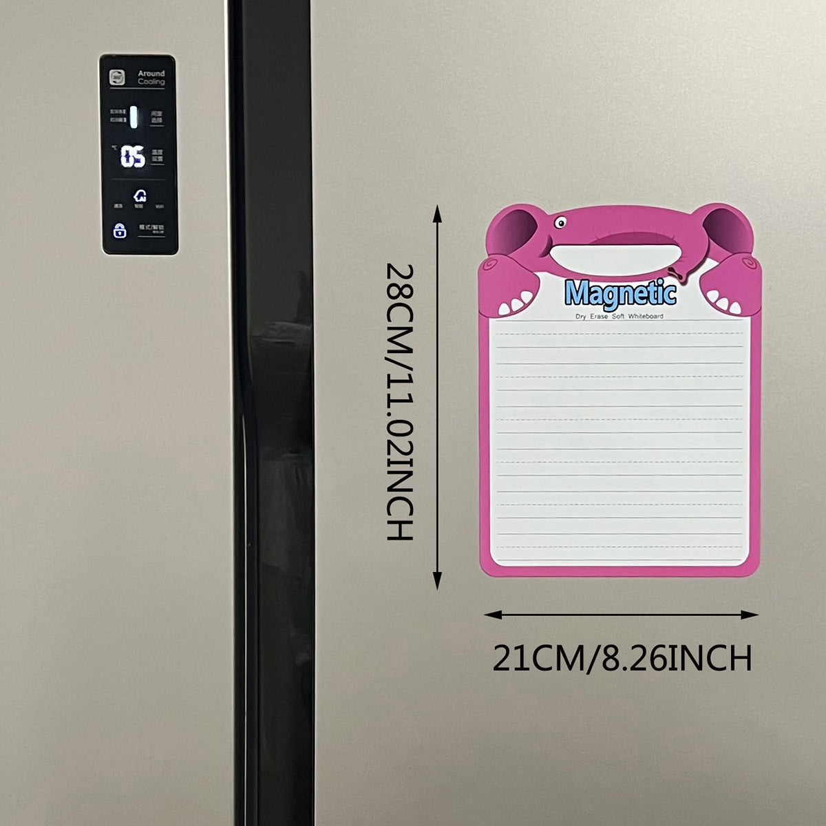 Whiteboard Soft Magnetic Post-It Notes Message Board Refridgerator Magnets