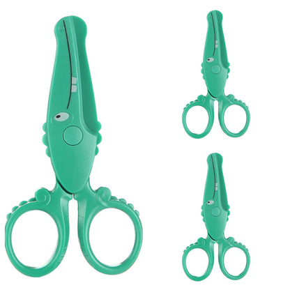 In Stock Children's Plastic Scissors Children's Safety Manual Scissor