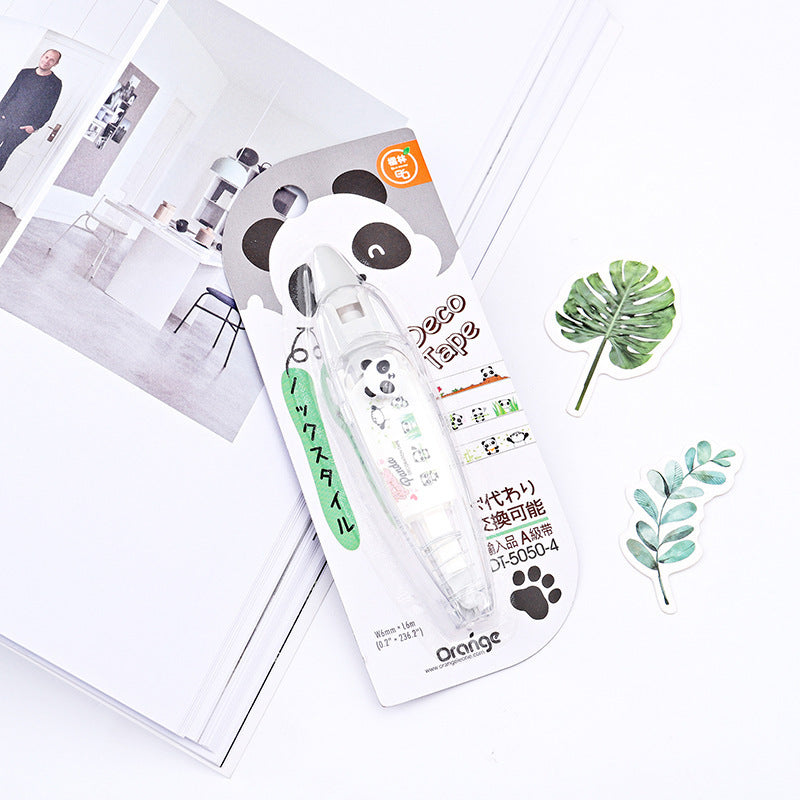 Creative Cartoon Push Correction Tape Stationery