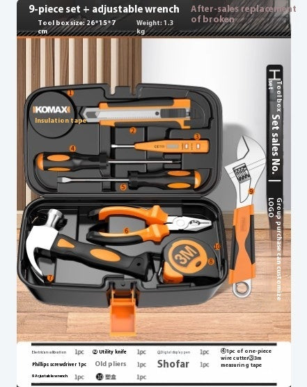 Household Tool Box Set