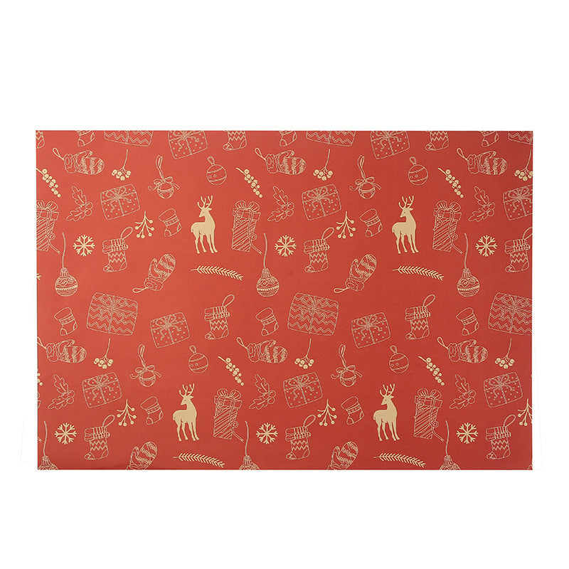 Christmas Kraft Paper Vintage Gift Wrapping Paper