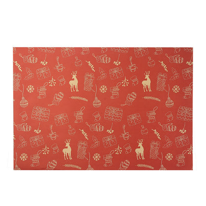 Christmas Kraft Paper Vintage Gift Wrapping Paper