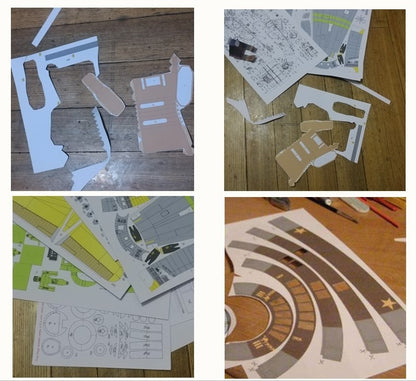 H-2 Rocket Paper Craft