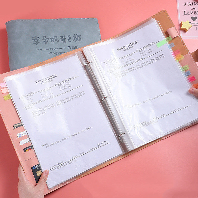 Lovely Portable Checklist File Folder Birth Inspection Book