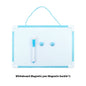Child Drawing Doodle Board Magnetic Double-sided Tiny Whiteboard Writing Erasable