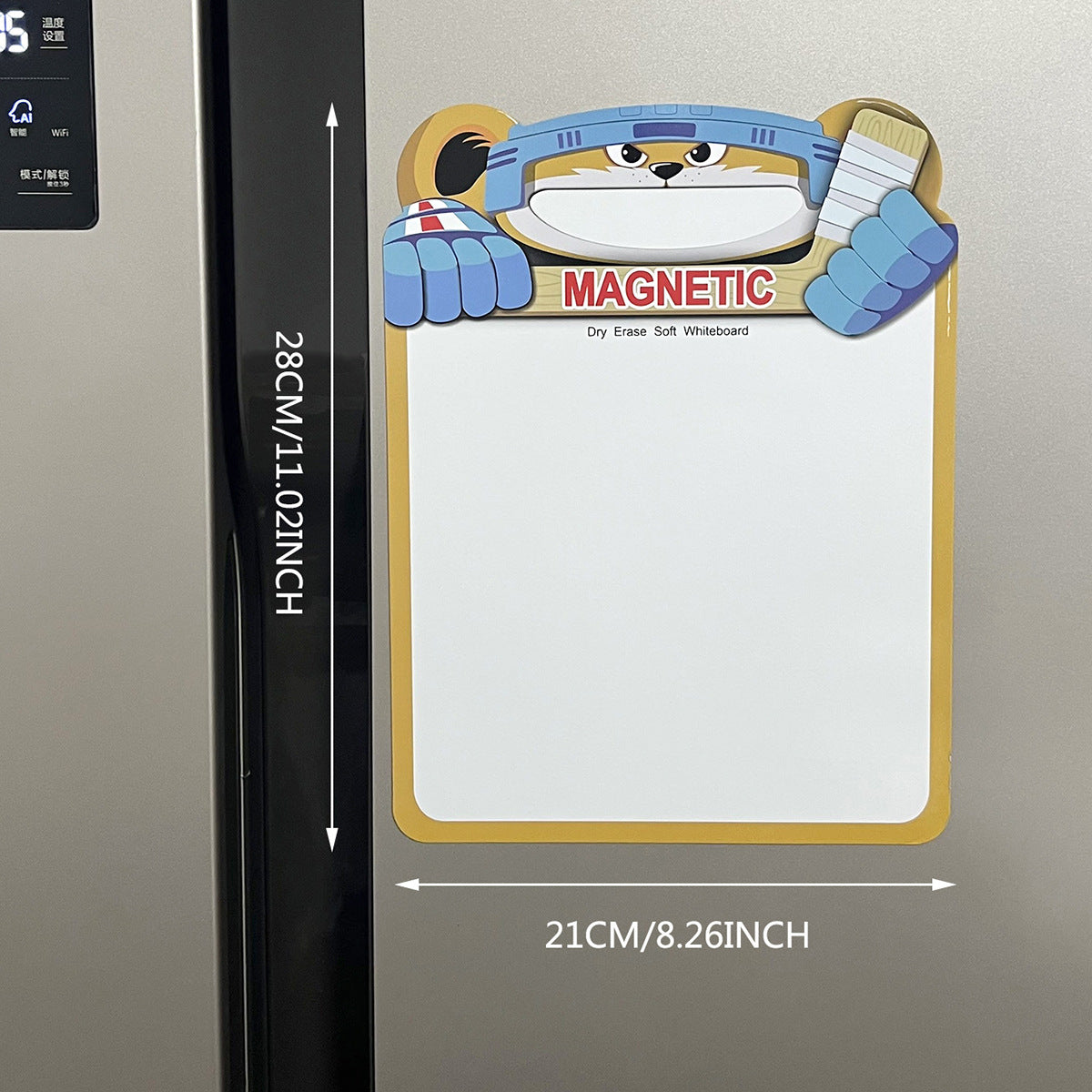 Whiteboard Soft Magnetic Post-It Notes Message Board Refridgerator Magnets