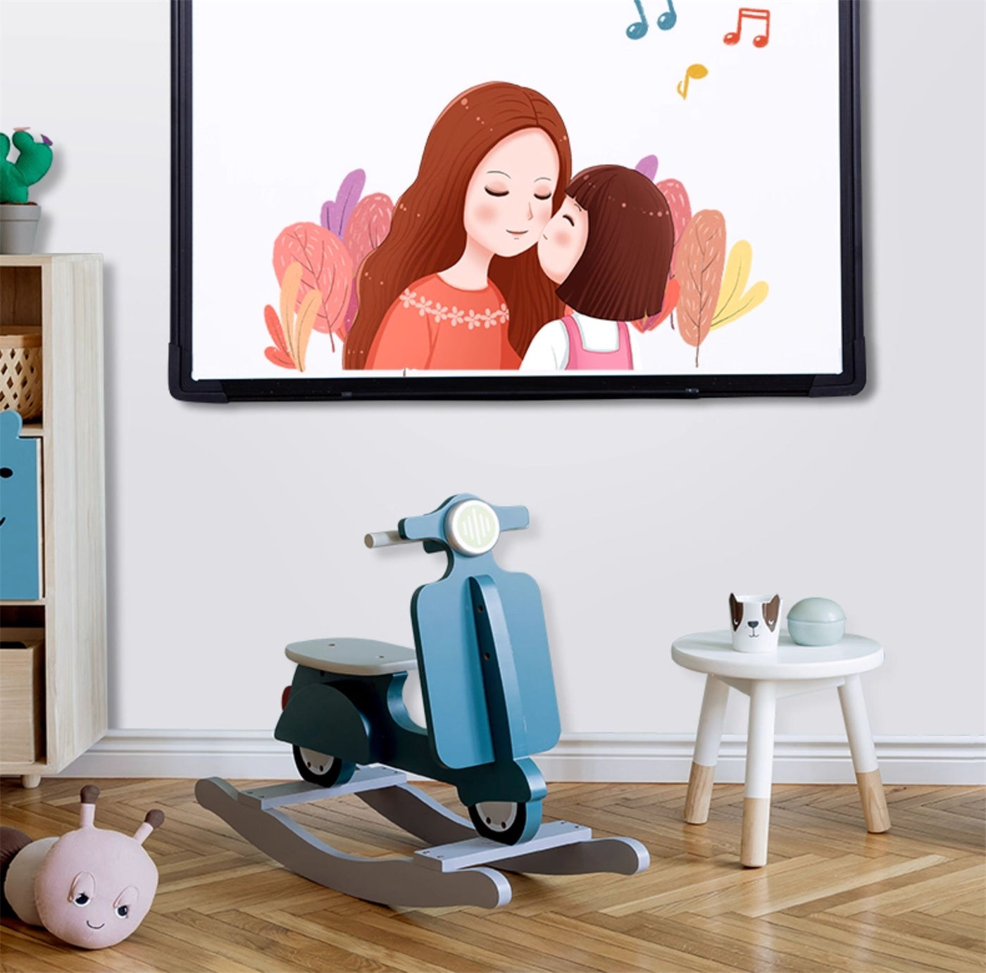 Message Display Whiteboard Hanging Type