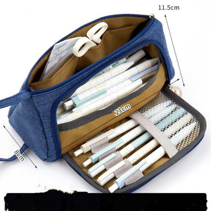 Simple Canvas Stationery Bag