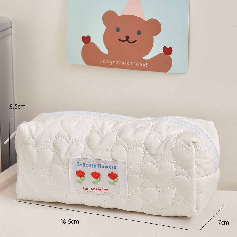 Girls Heart Premium Portable Stationery Bag