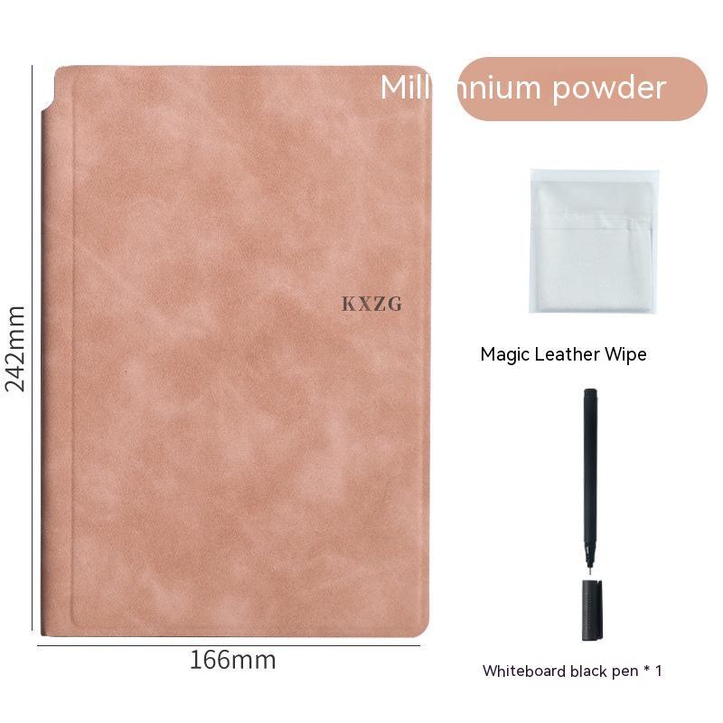 Leather Erasable Tiny Whiteboard Notebook