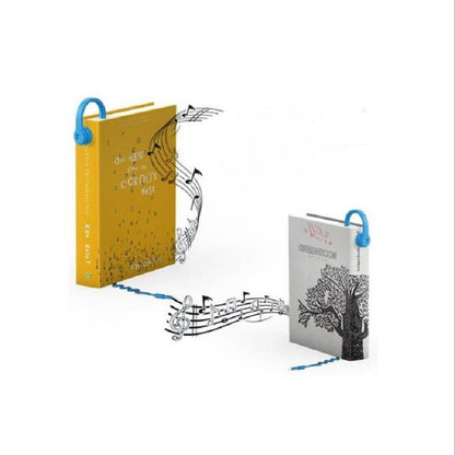 Peculiar Student Reading Book Page Folder